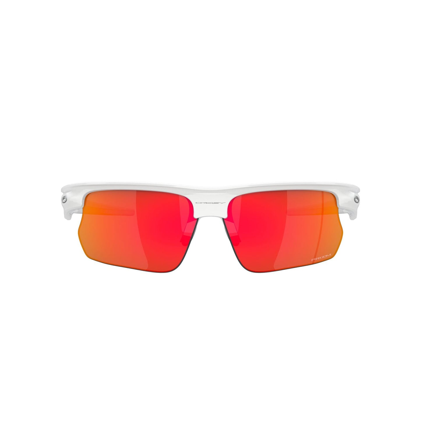 OAKLEY BISPHAERA Brille Weiß Prizm Ruby -0OO9400-0368