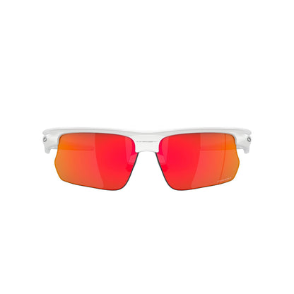 Brille OAKLEY BISPHAERA Weiß Prizm Ruby - 0OO9400-0368
