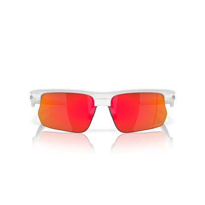 Brille OAKLEY BISPHAERA Weiß Prizm Ruby - 0OO9400-0368