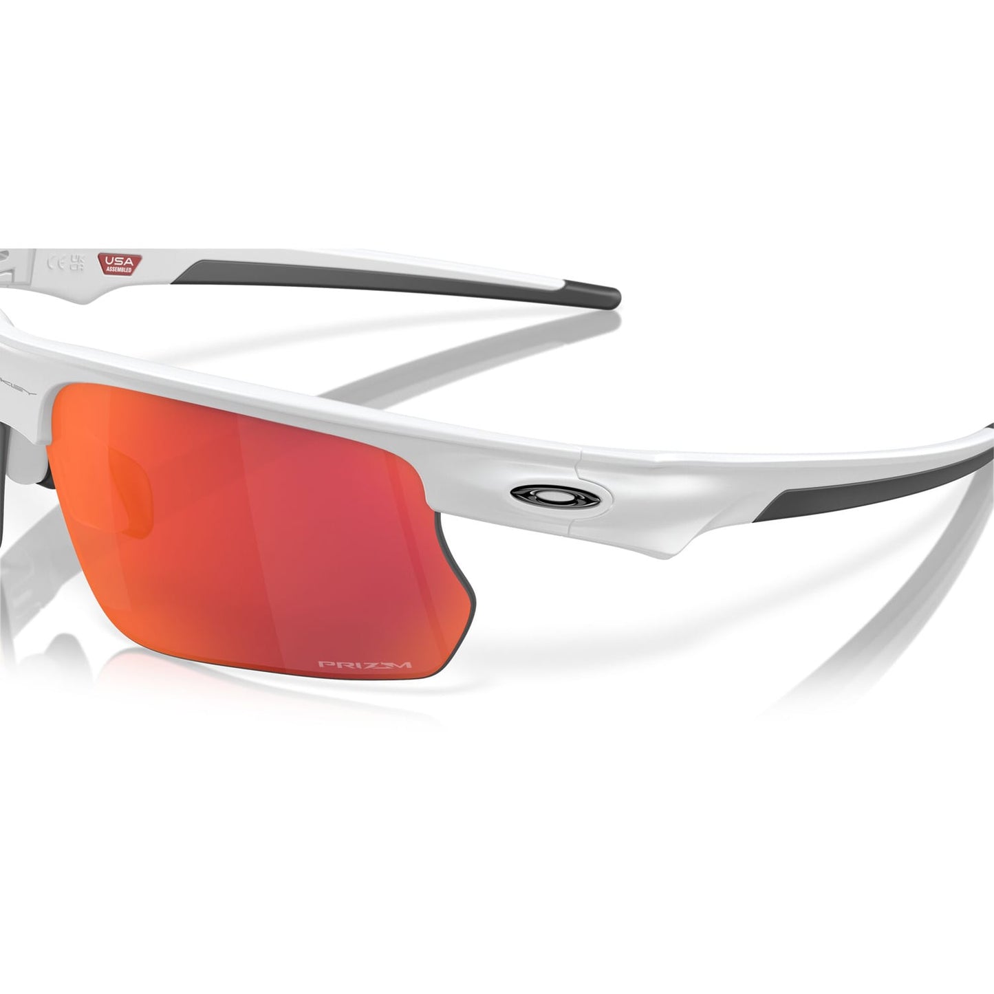 OAKLEY BISPHAERA Sonnenbrille BISPHAERA Weiß Matt Prizm Field -0OO9400-1068