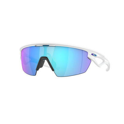 Brille OAKLEY SPHAERA Weiß Matt Prizm Sapphire Polarized - 0OO9403-0236