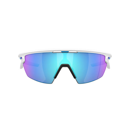 Brille OAKLEY SPHAERA Weiß Matt Prizm Sapphire Polarized - 0OO9403-0236