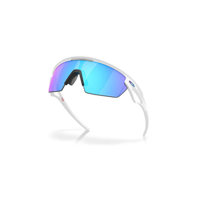 Brille OAKLEY SPHAERA Weiß Matt Prizm Sapphire Polarized - 0OO9403-0236
