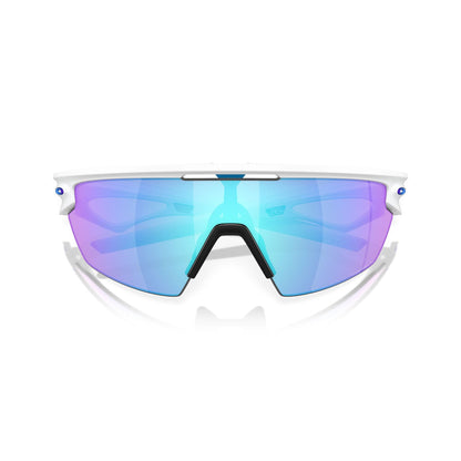 Brille OAKLEY SPHAERA Weiß Matt Prizm Sapphire Polarized - 0OO9403-0236