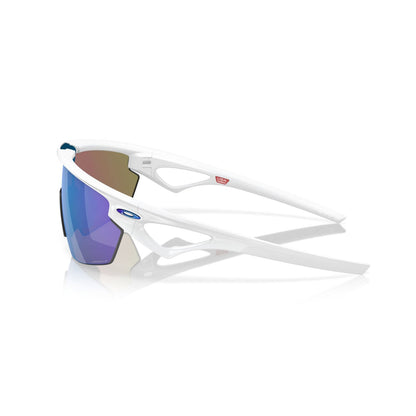 Brille OAKLEY SPHAERA Weiß Matt Prizm Sapphire Polarized - 0OO9403-0236