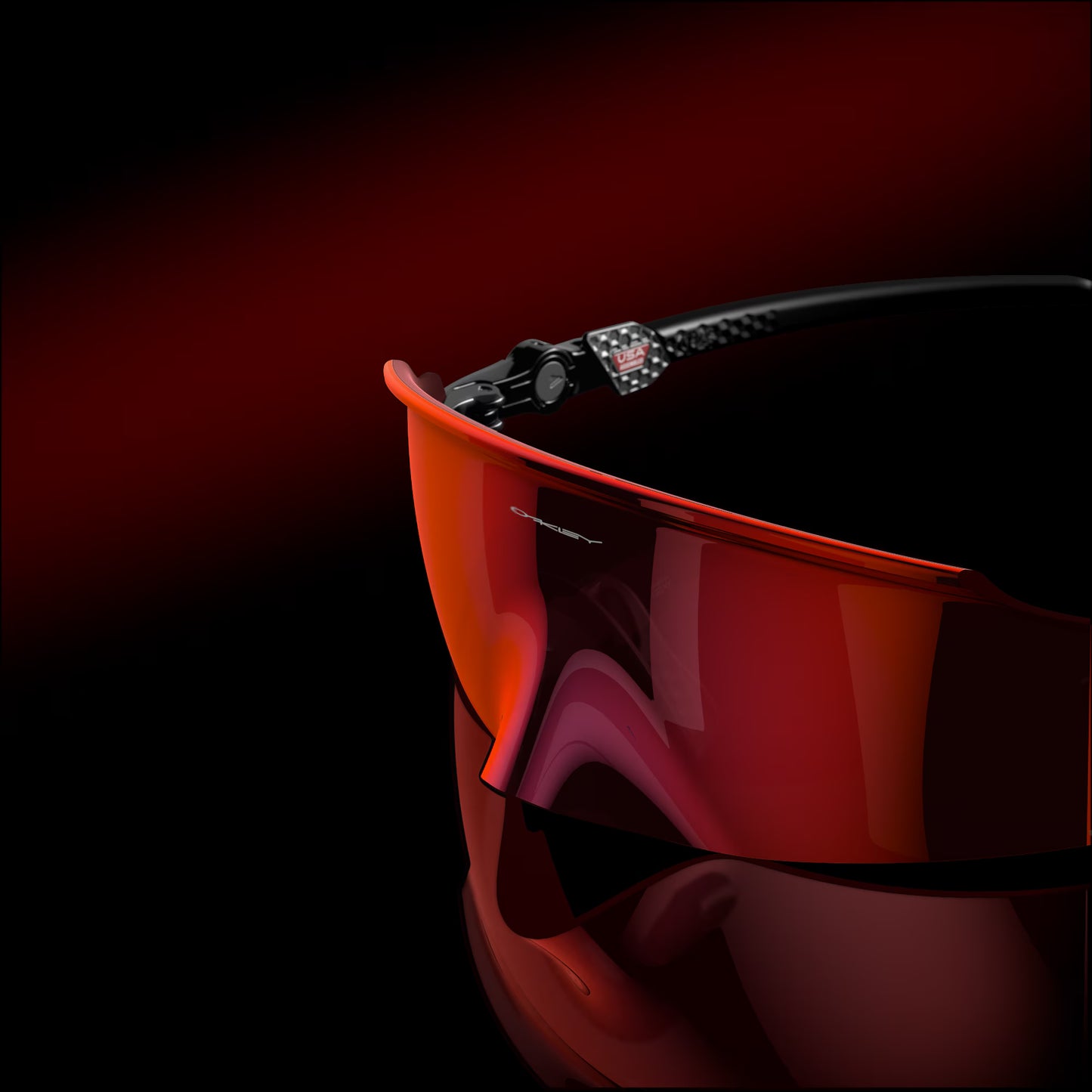 Brille OAKLEY KATO Pished Schwarz Glas Prizm Trail Torch