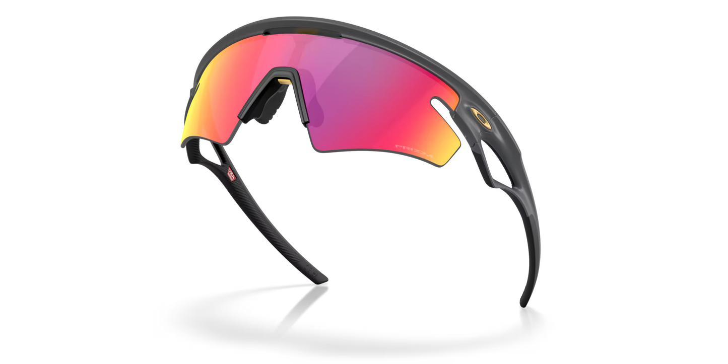 OAKLEY SPHAERA SLASH Matt Carbon Brille Prizm Road Glas