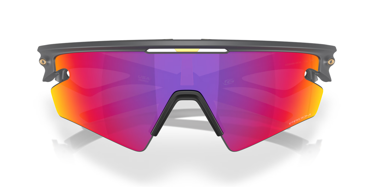 OAKLEY SPHAERA SLASH Matt Carbon Brille Prizm Road Glas