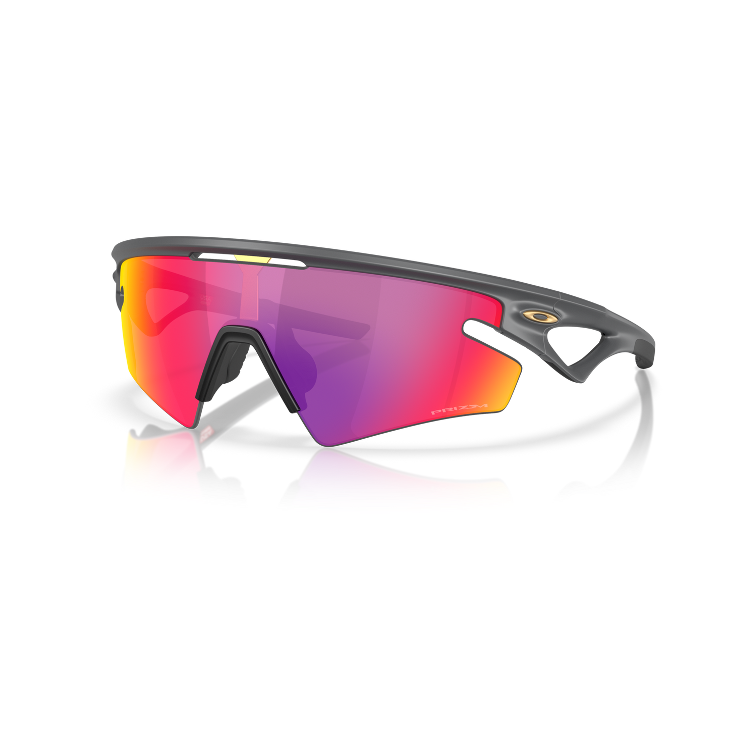 OAKLEY SPHAERA SLASH Matt Carbon Brille Prizm Road Glas