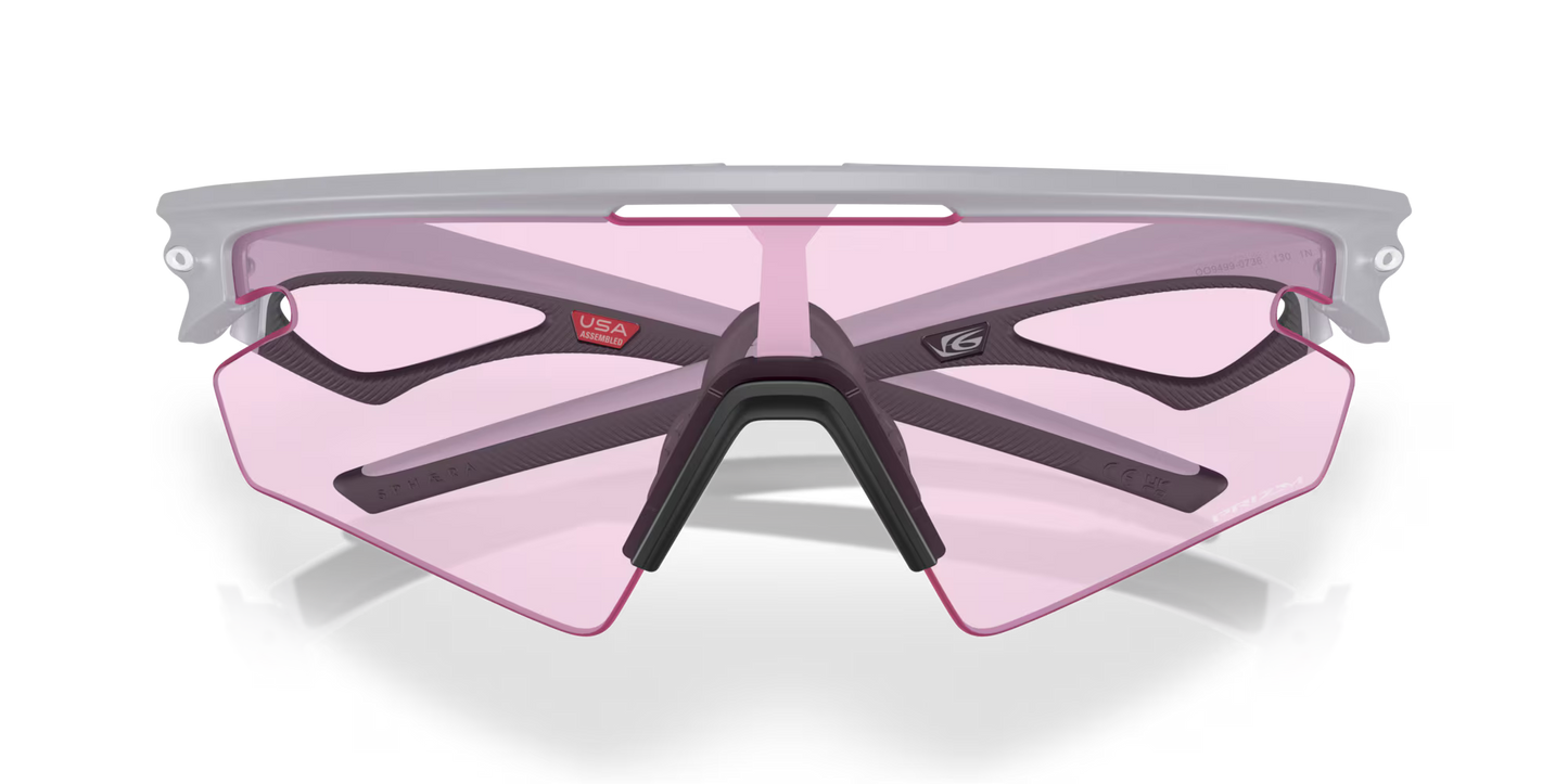 OAKLEY SPHAERA SLASH Matt Fog Brille Prizm Low Light Glas