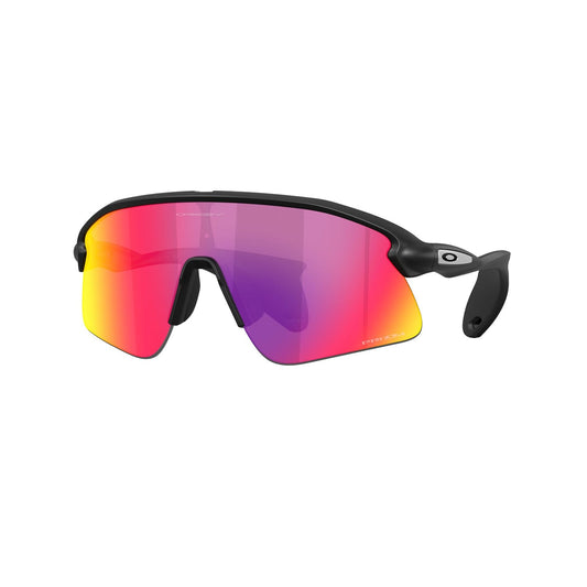 OAKLEY STUNT DEVIL Brille Schwarz Matt Prizm Road