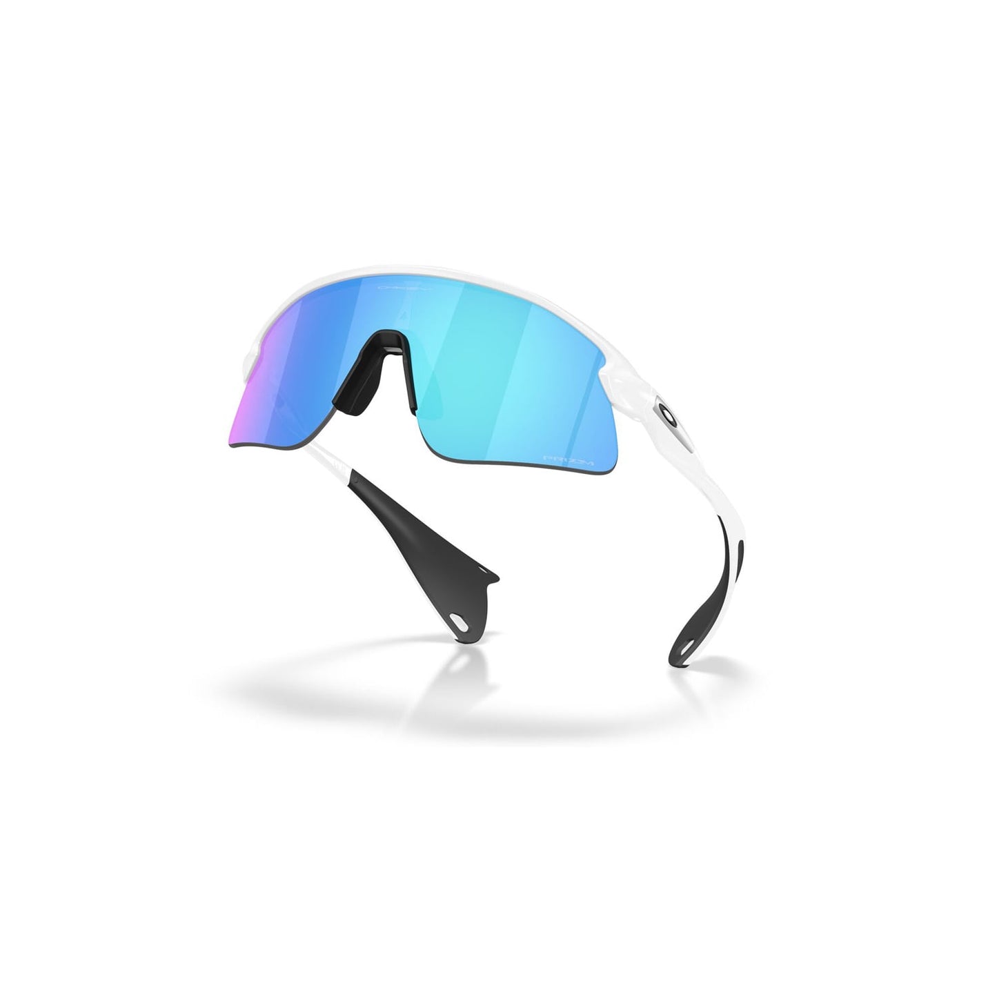 OAKLEY STUNT DEVIL Brille Weiß Matt Prizm Saphire