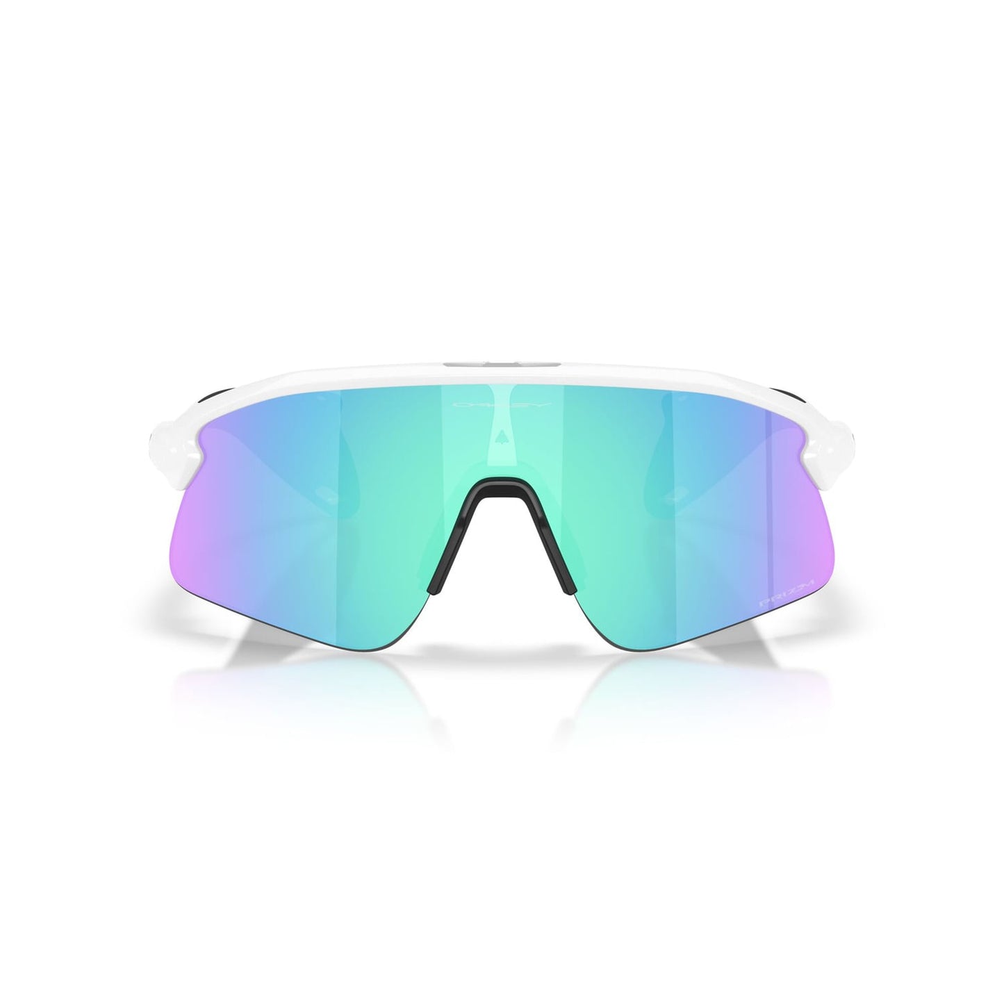 OAKLEY STUNT DEVIL Brille Weiß Matt Prizm Saphire