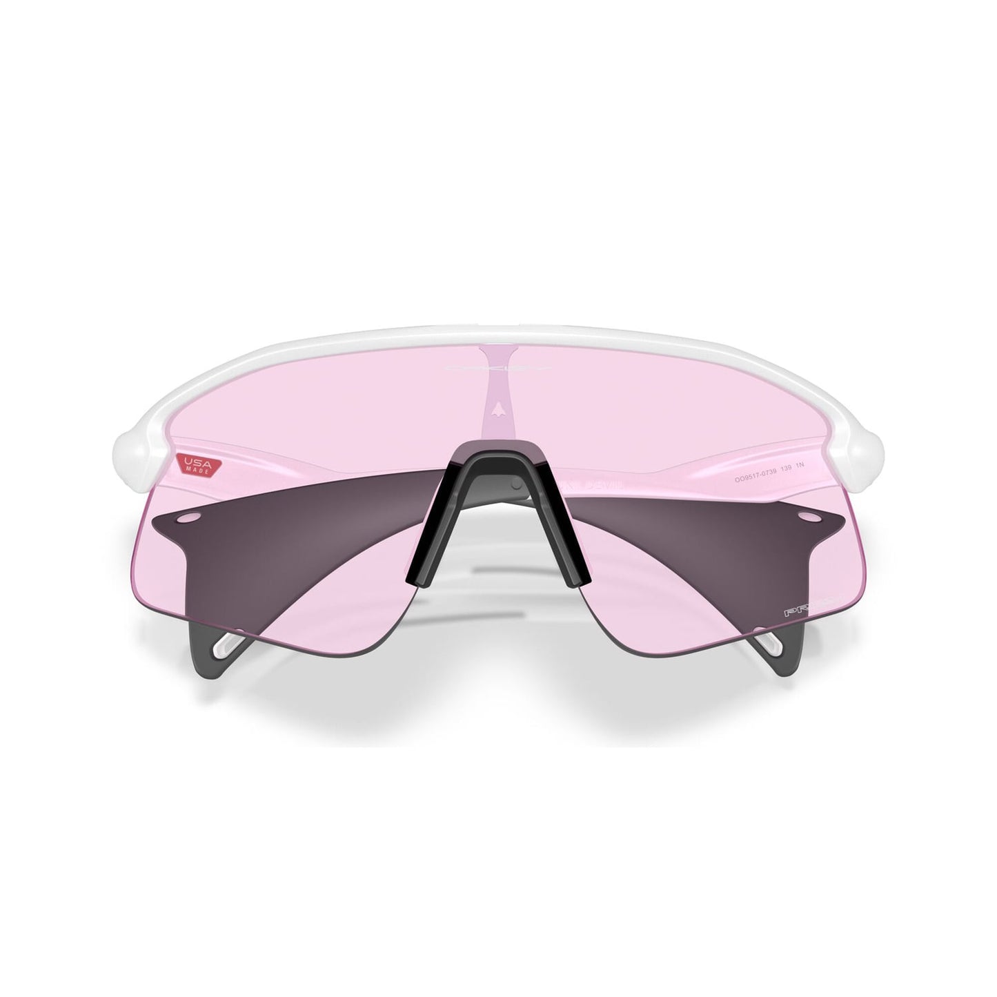 OAKLEY STUNT DEVIL Brille Weiß Matt Prizm Low Light