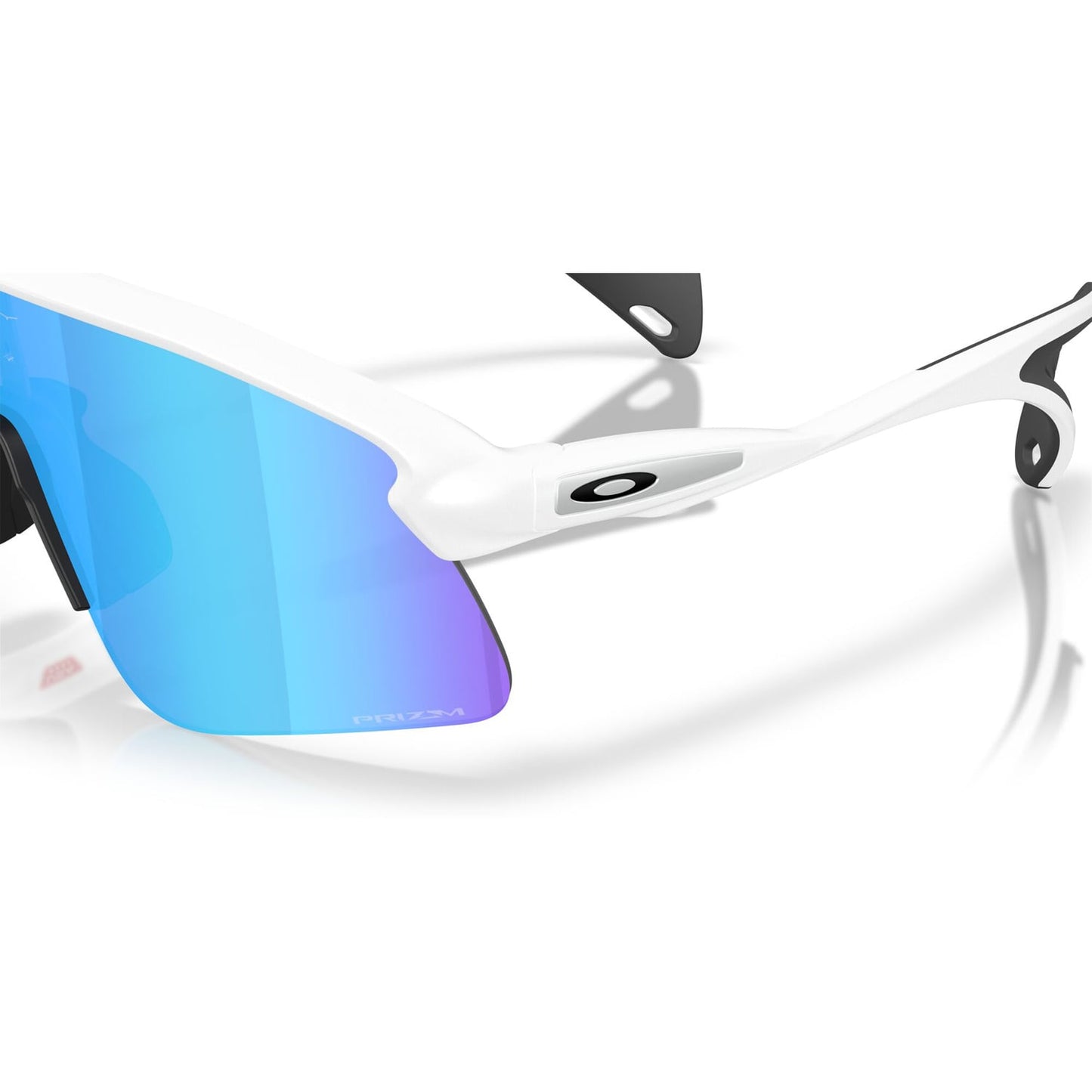 OAKLEY STUNT DEVIL S Brille Weiß Matt Prizm Saphire