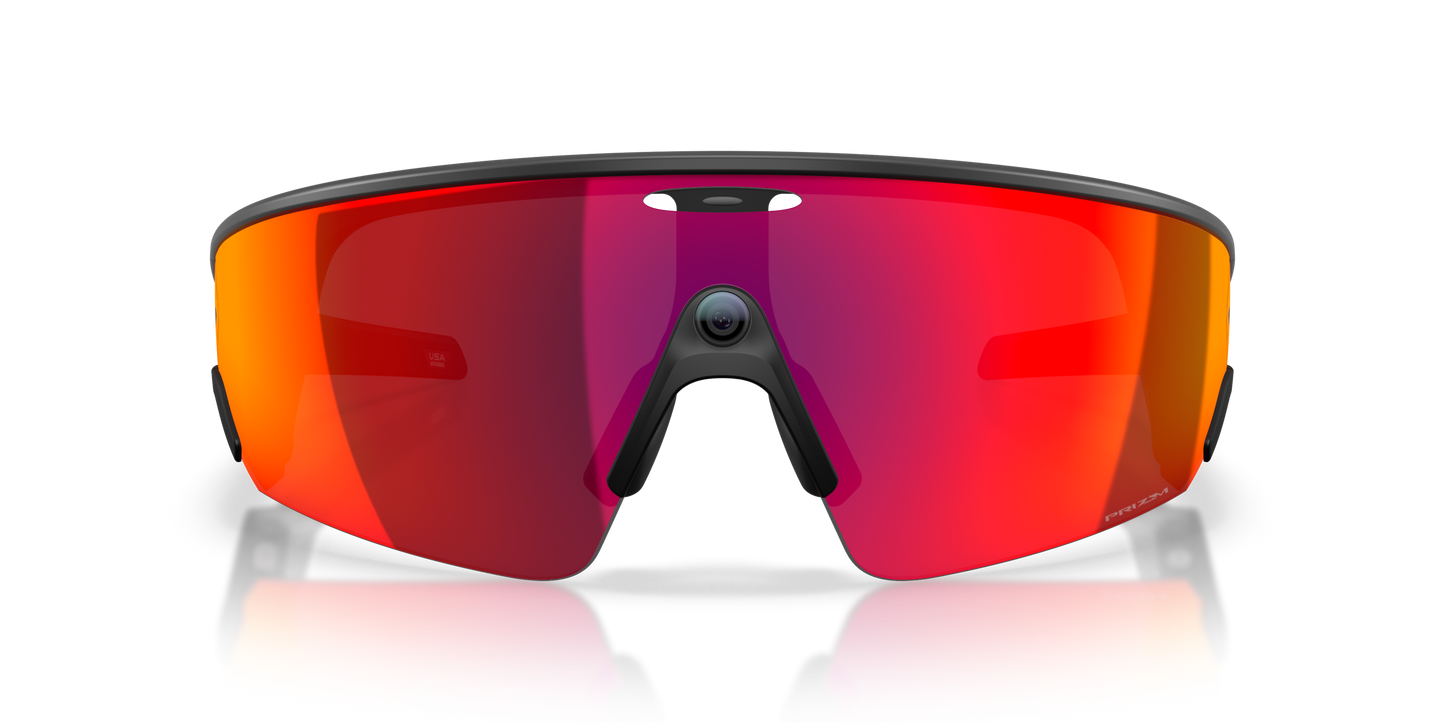 Brille OAKLEY VANGUARD META Schwarz Glas Prizm Road