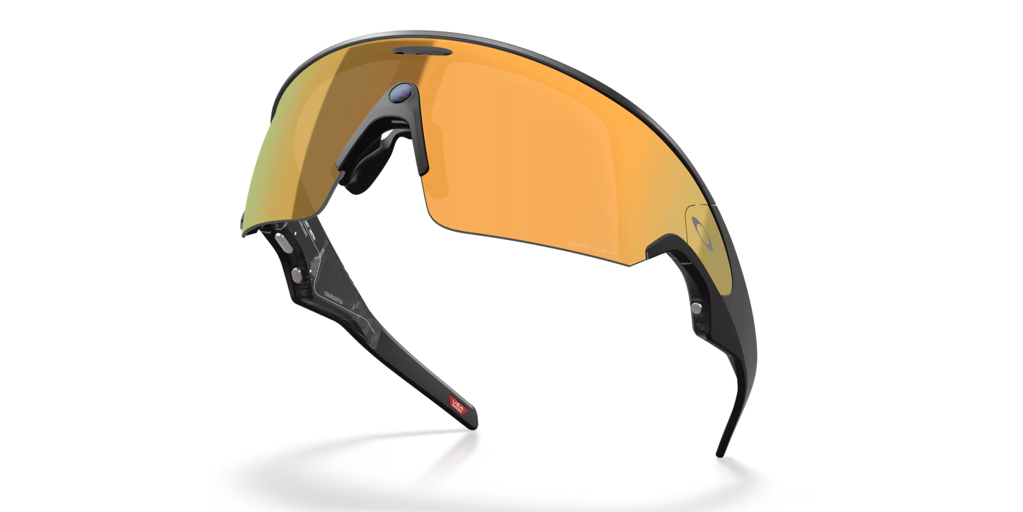 Brille OAKLEY VANGUARD META Schwarz Glas Prizm 24K