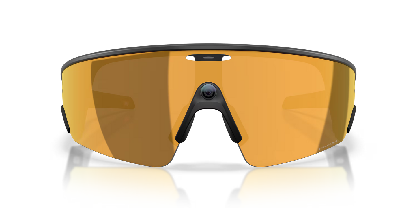 Brille OAKLEY VANGUARD META Schwarz Glas Prizm 24K