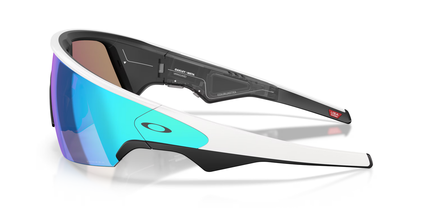 Brille OAKLEY VANGUARD META Schwarz Glas Prizm Sapphire