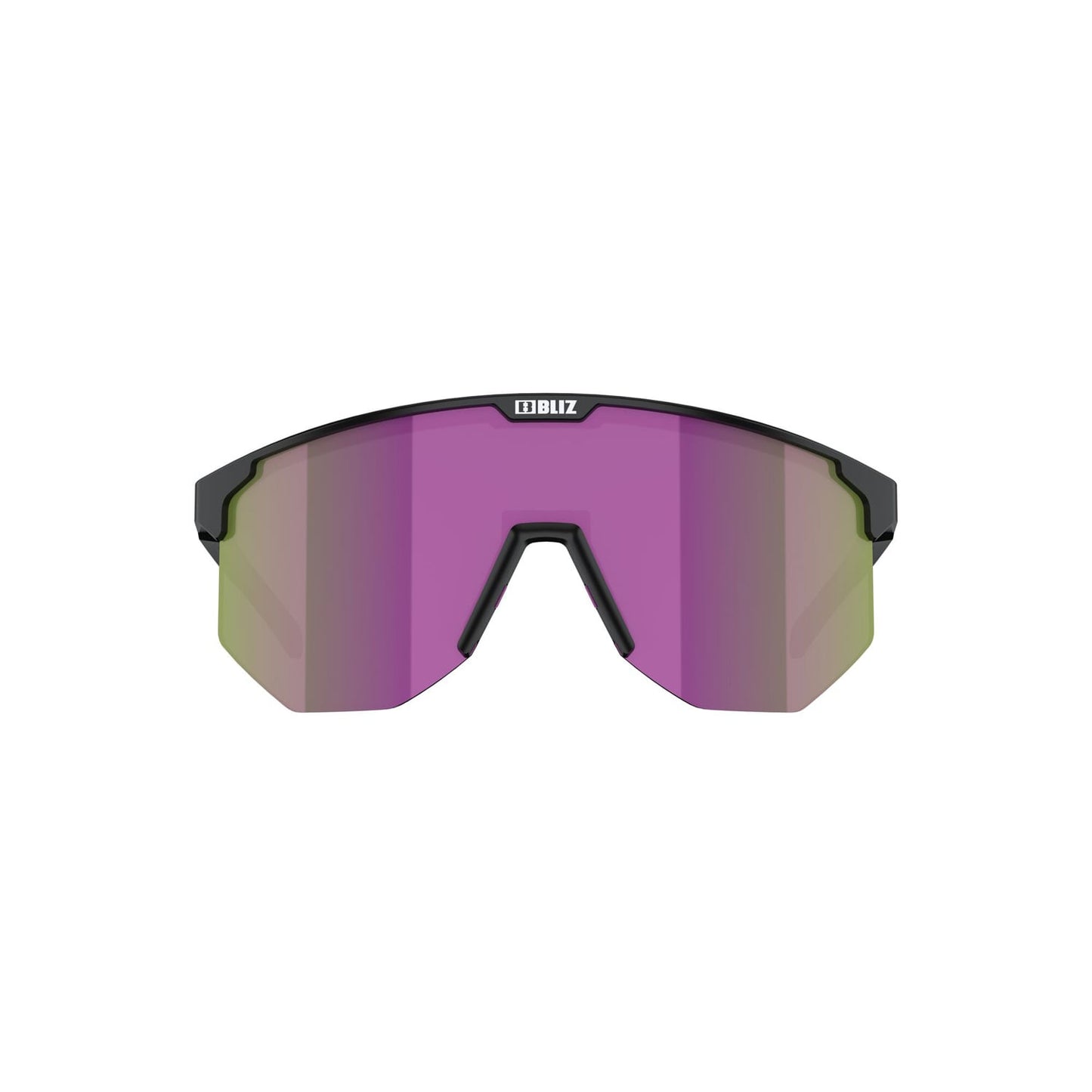 BLIZ HERO Brille Schwarz Matt Schirm Braun Violett Multi