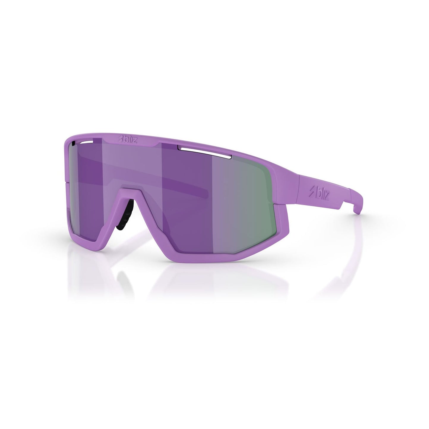 Brille BLIZ FUSION SMALL Violett Violettgrauer Bildschirm Mirror