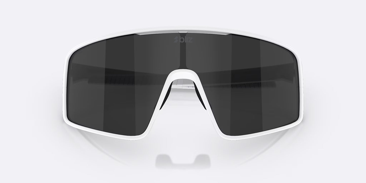 Brille BLIZ P001 Weiß Glas Smoke