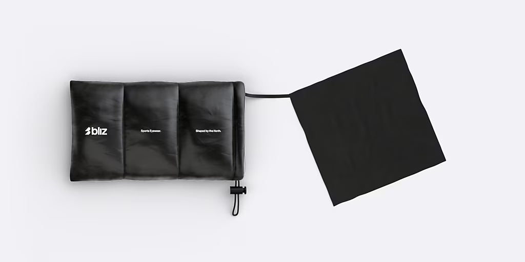 Brille BLIZ P001 Weiß Glas Smoke