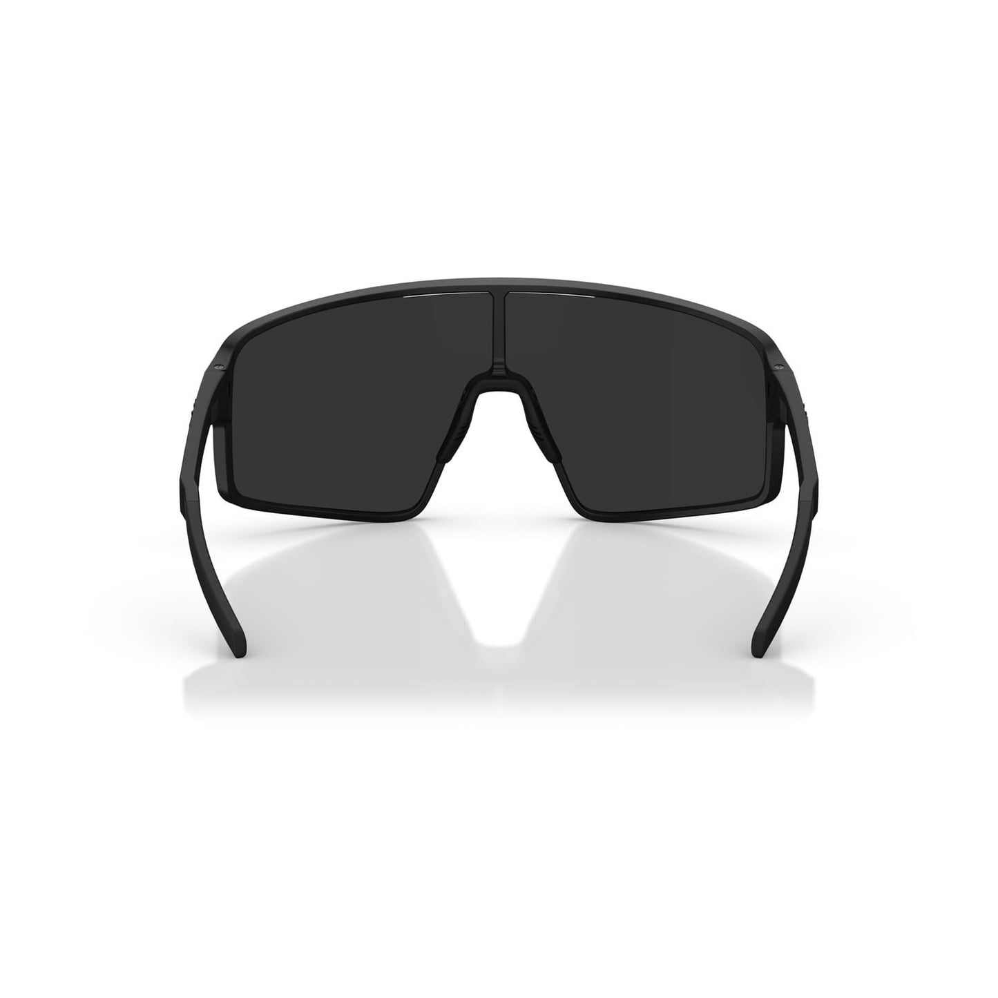 BLIZ P001 Brille Schwarz Matt Graues Display