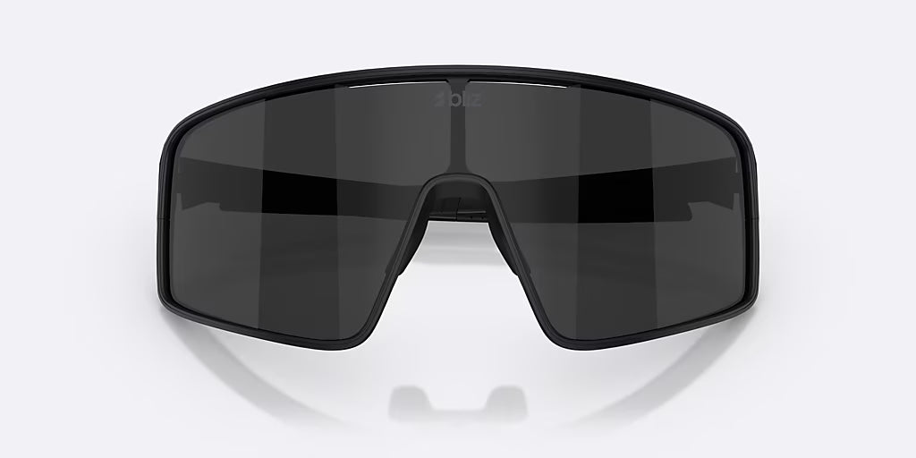 Brille BLIZ P001 S Schwarz Matt Glas Smoke