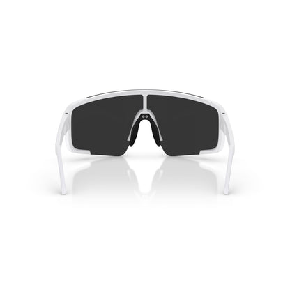 Brille BLIZ P003 Weiß Matt Glas Smoke