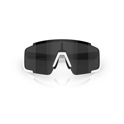Brille BLIZ P003 Weiß Matt Glas Smoke