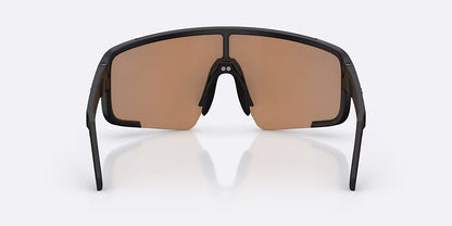 Brille BLIZ P003 SMALL Mattschwarz Glas Coral/Orange Blau Iridium
