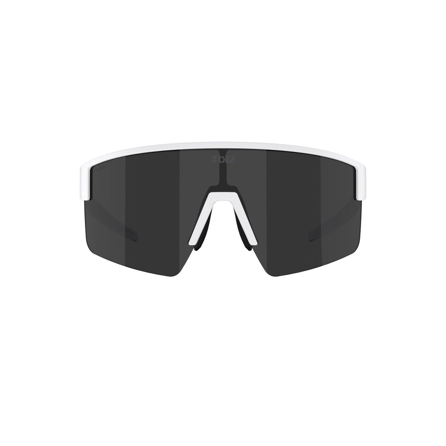 BLIZ P004 Brille Weiß Matt Smoke Screen