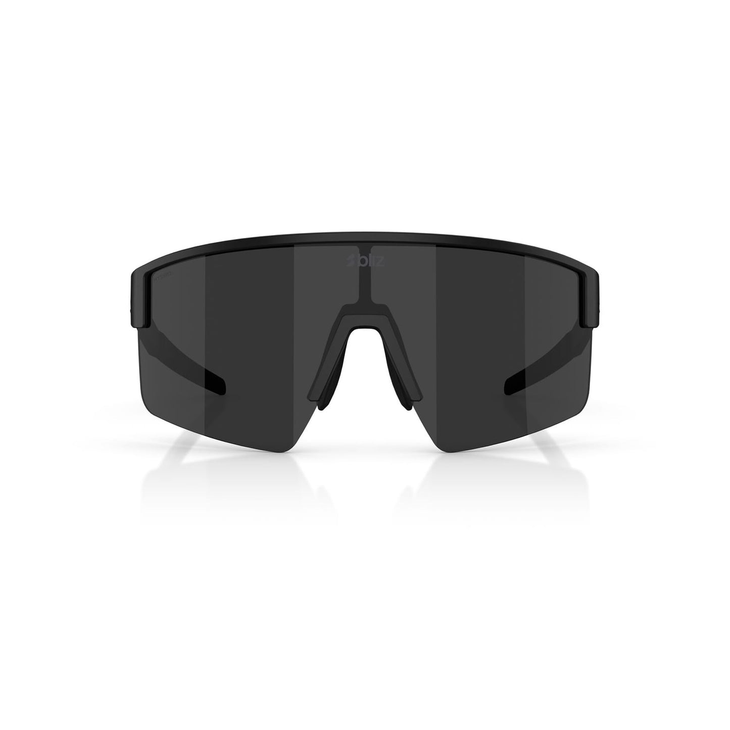 Brille BLIZ P004 Schwarz Matt Bildschirm Smoke