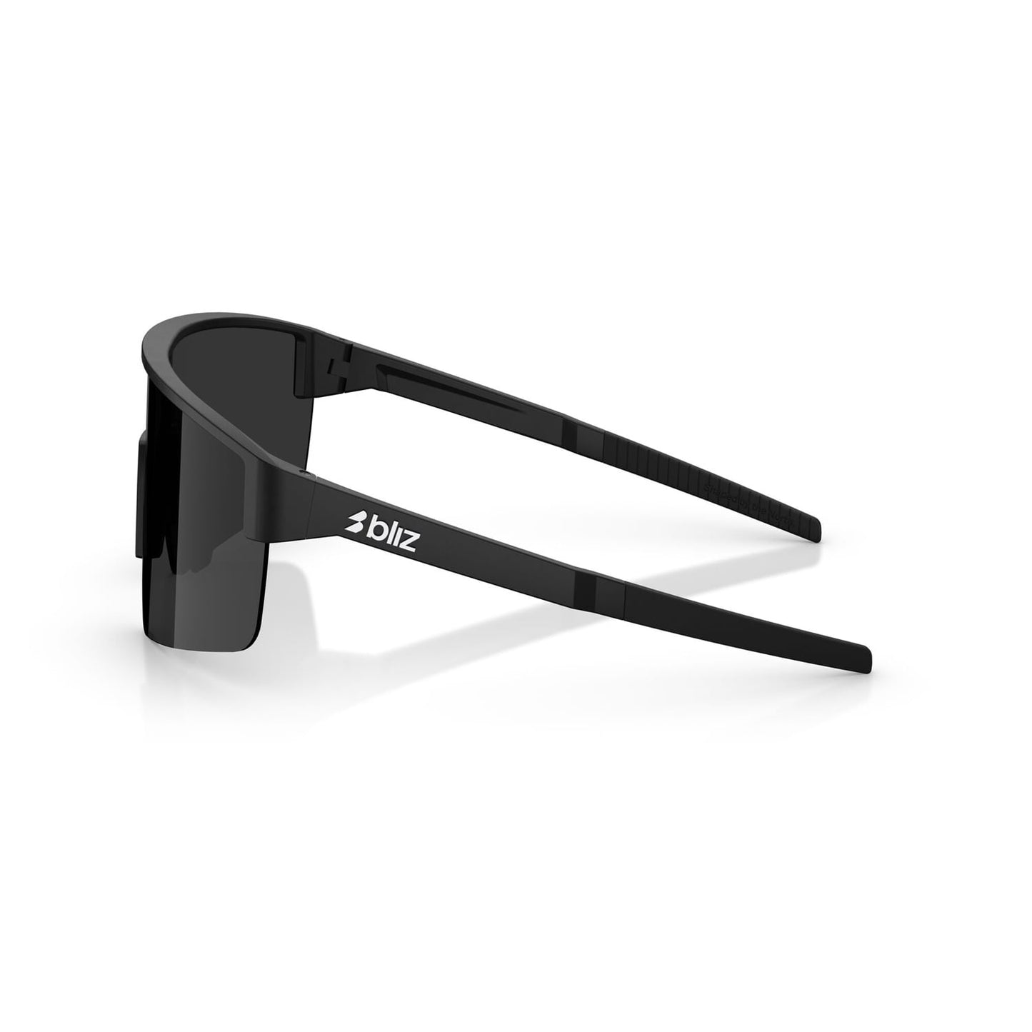Brille BLIZ P004 Schwarz Matt Bildschirm Smoke