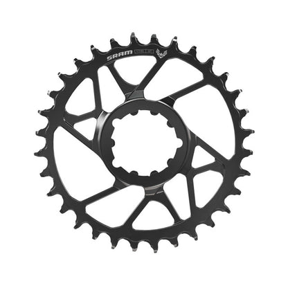 Einzelkettenblatt SRAM EAGLE 70 T-TYPE BOOST 12V DM Offset 3mm Schwarz
