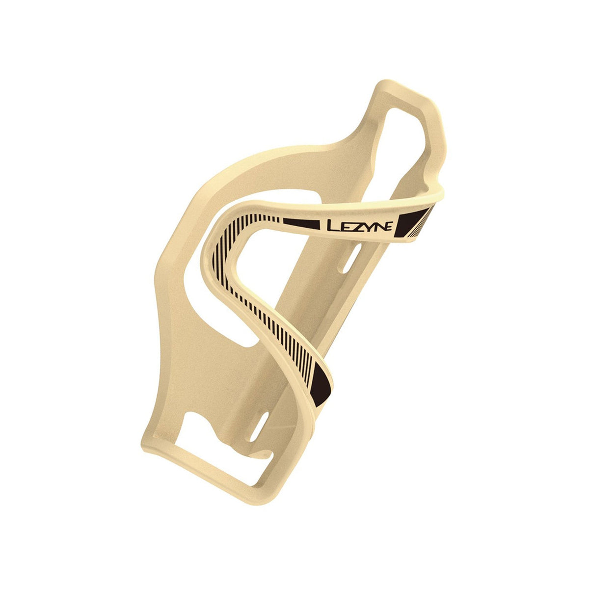 LEZYNE FLOW CAGE SL-L Flaschenhalter mit Entnahme nach links, Matt-Tan
