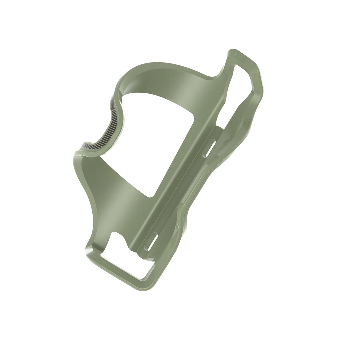 LEZYNE FLOW CAGE SL-R Flaschenhalter mit Entnahme nach rechts, Armeegrün