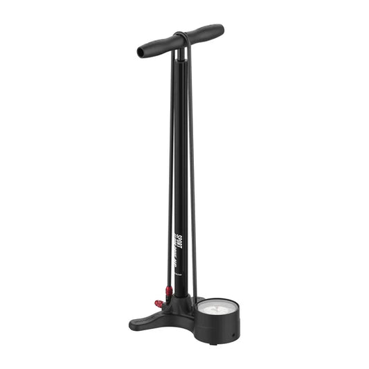 LEZYNE SPORT DRIVE FLOOR Fußpumpe Schwarz