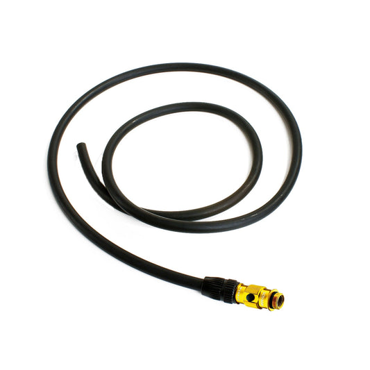 LEZYNE ABS Flip Thread Chuck-Pumpenschlauch mit Anschlüssen für Standpumpen