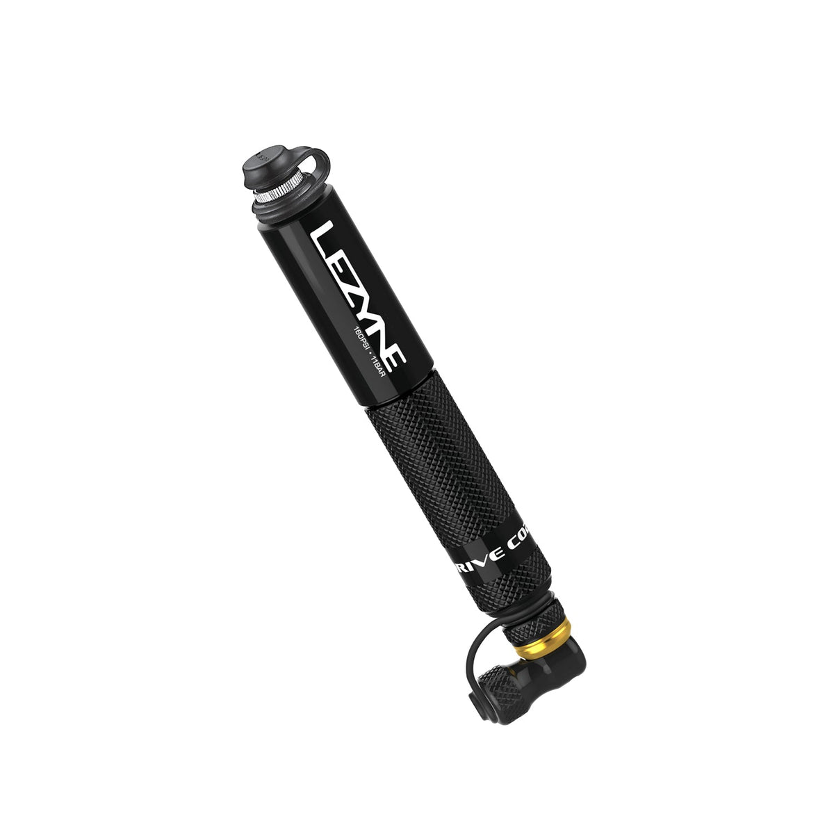 LEZYNE POCKET DRIVE CO2 Handpumpe Schwarz