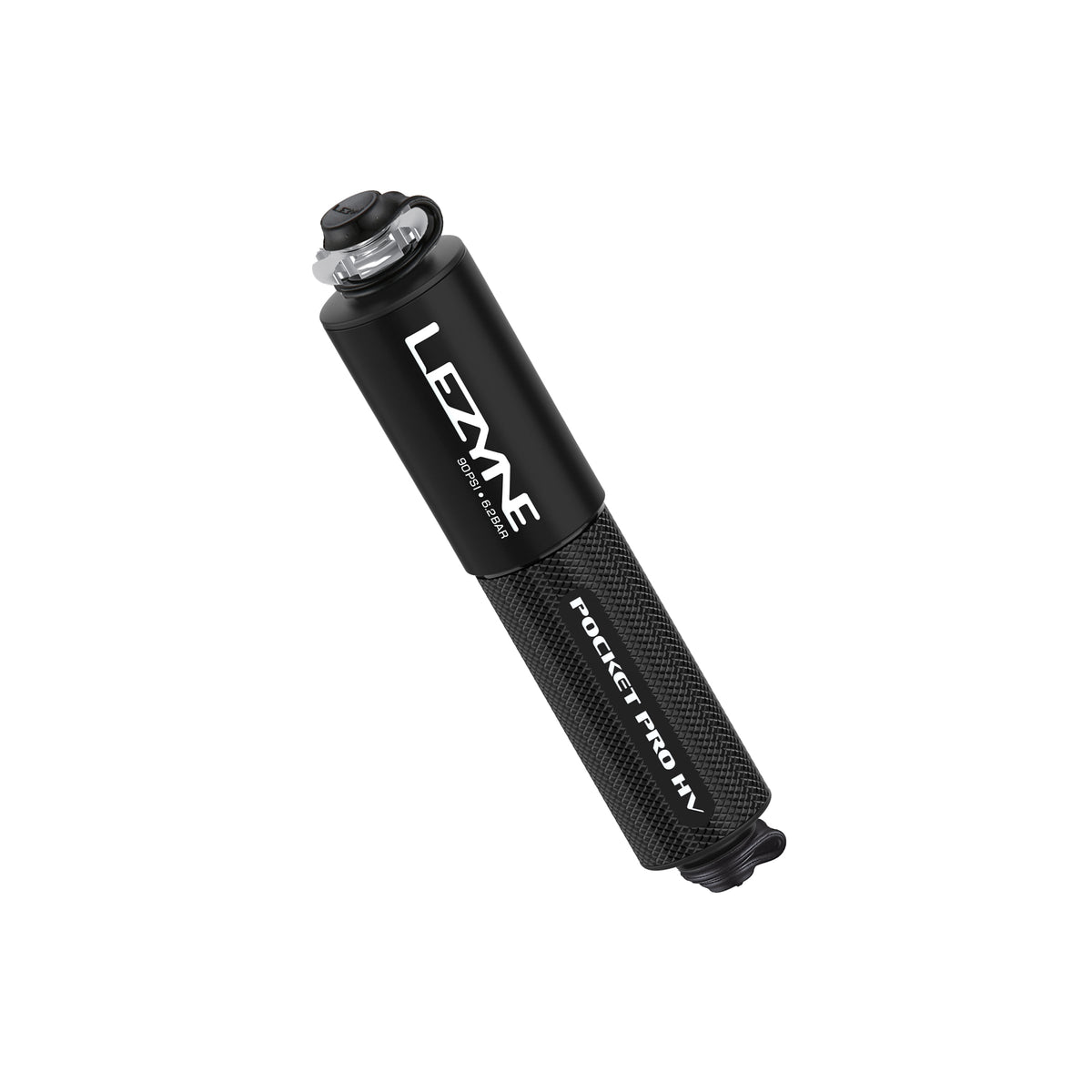 LEZYNE POCKET DRIVE PRO HV Handpumpe in Mattschwarz