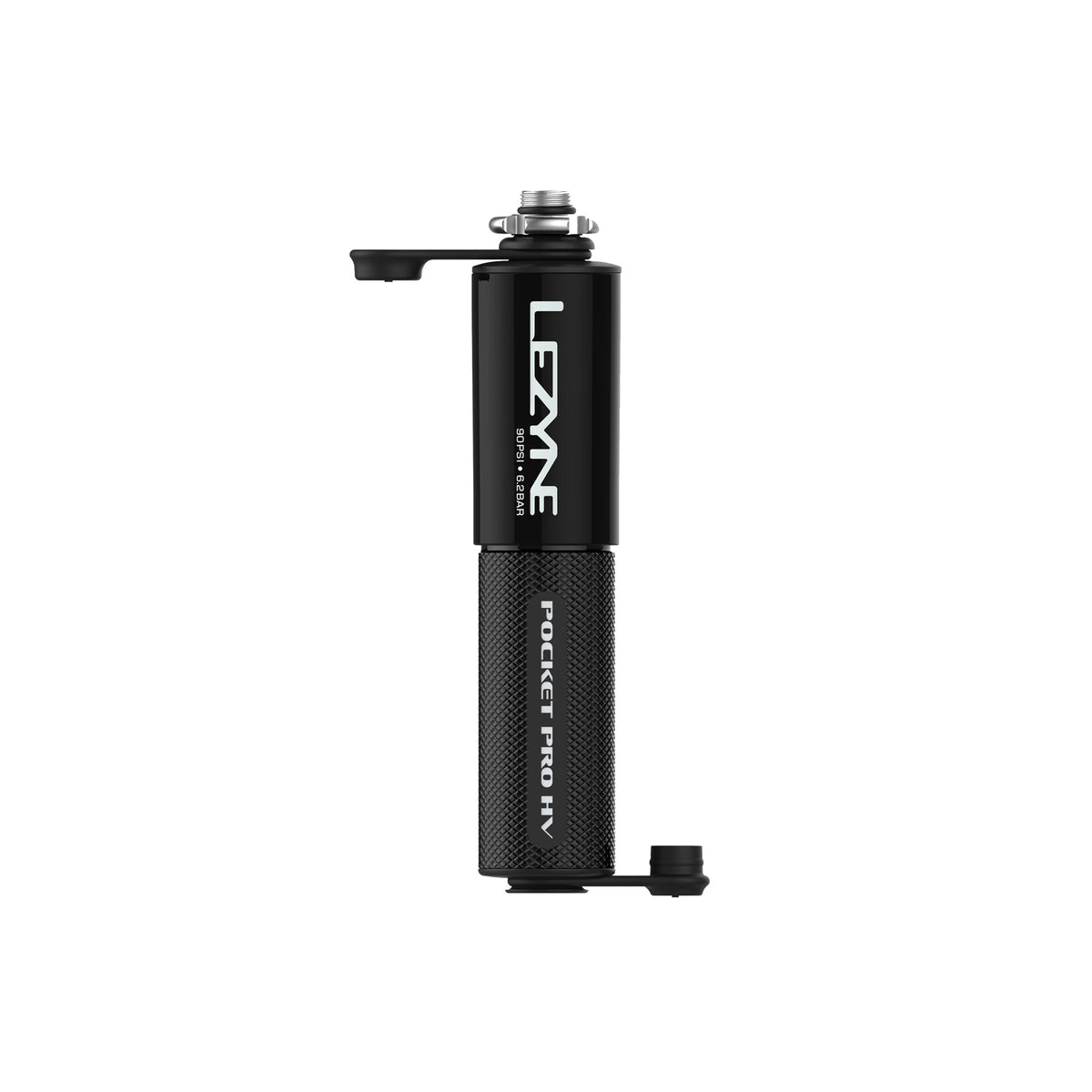 LEZYNE POCKET DRIVE PRO HV Handpumpe in Mattschwarz