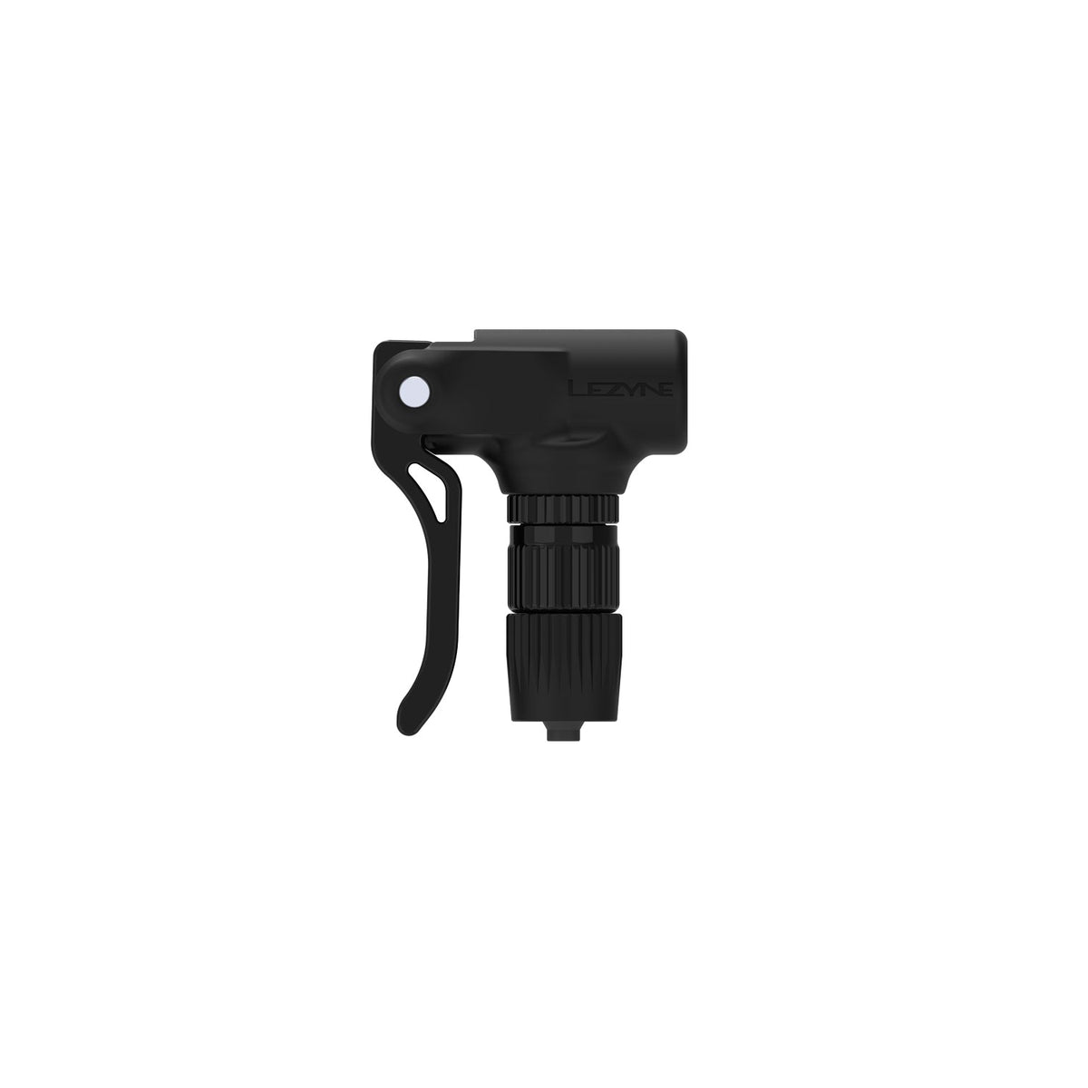 LEZYNE MULTI CHUCK Mehrventil-Pumpenkopf, Schwarz