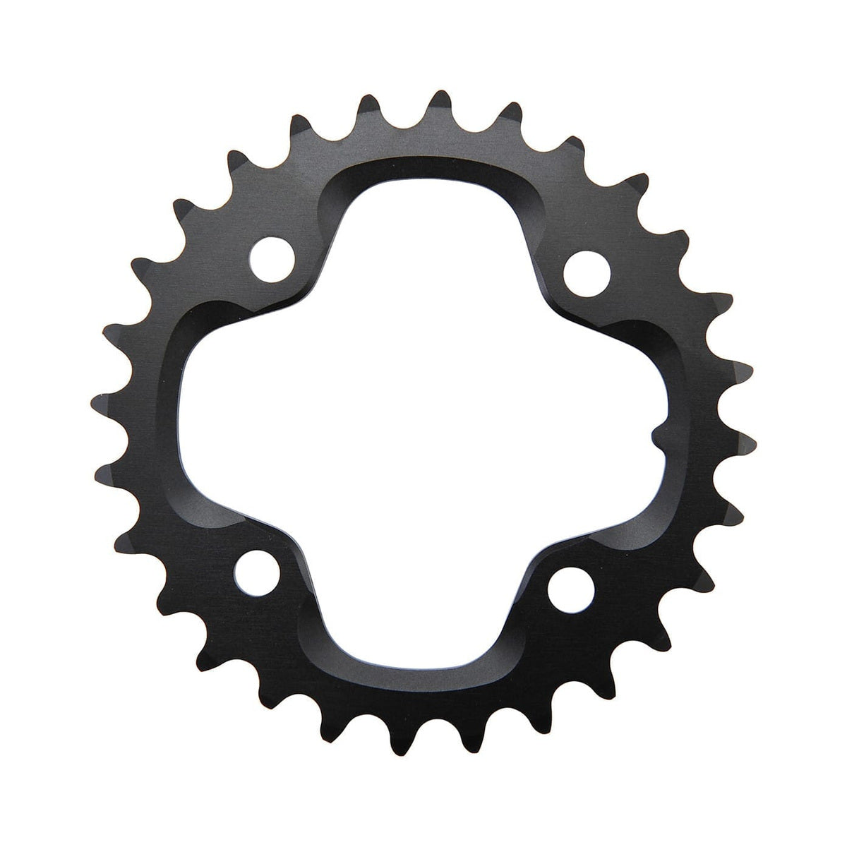 Inneres Kettenblatt SRAM S1 CNC 10-fach, 4-Loch, 80 mm — Kettenblatt auf weißem Hintergrund