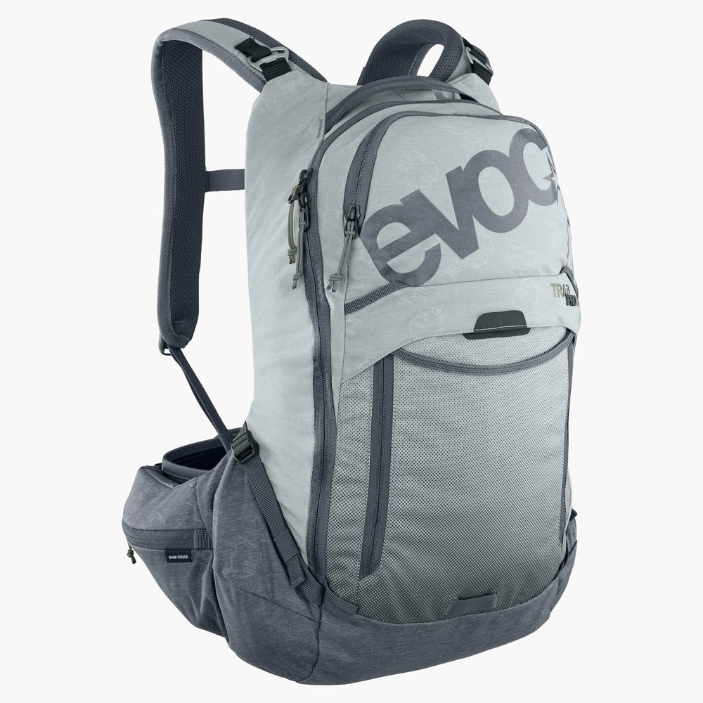 Rucksack mit Rückenpolster EVOC TRAIL PRO 16 l, grau