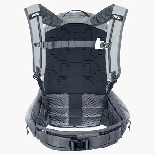 Rucksack mit Rückenpolster EVOC TRAIL PRO 16 l, grau