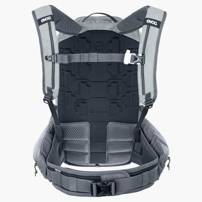 Rucksack mit Rückenprotektor EVOC TRAIL PRO 16L Grau