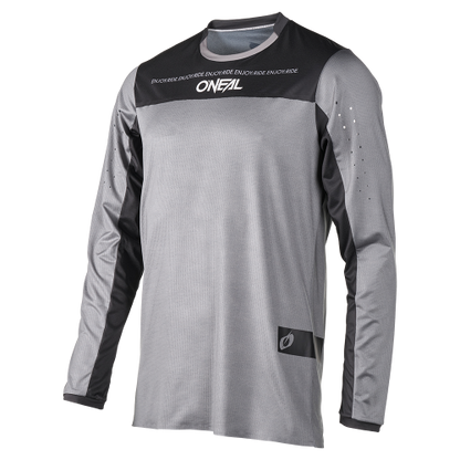 Trikot O'NEAL ELEMENT FR HYBRID Langarm Schwarz/Grau