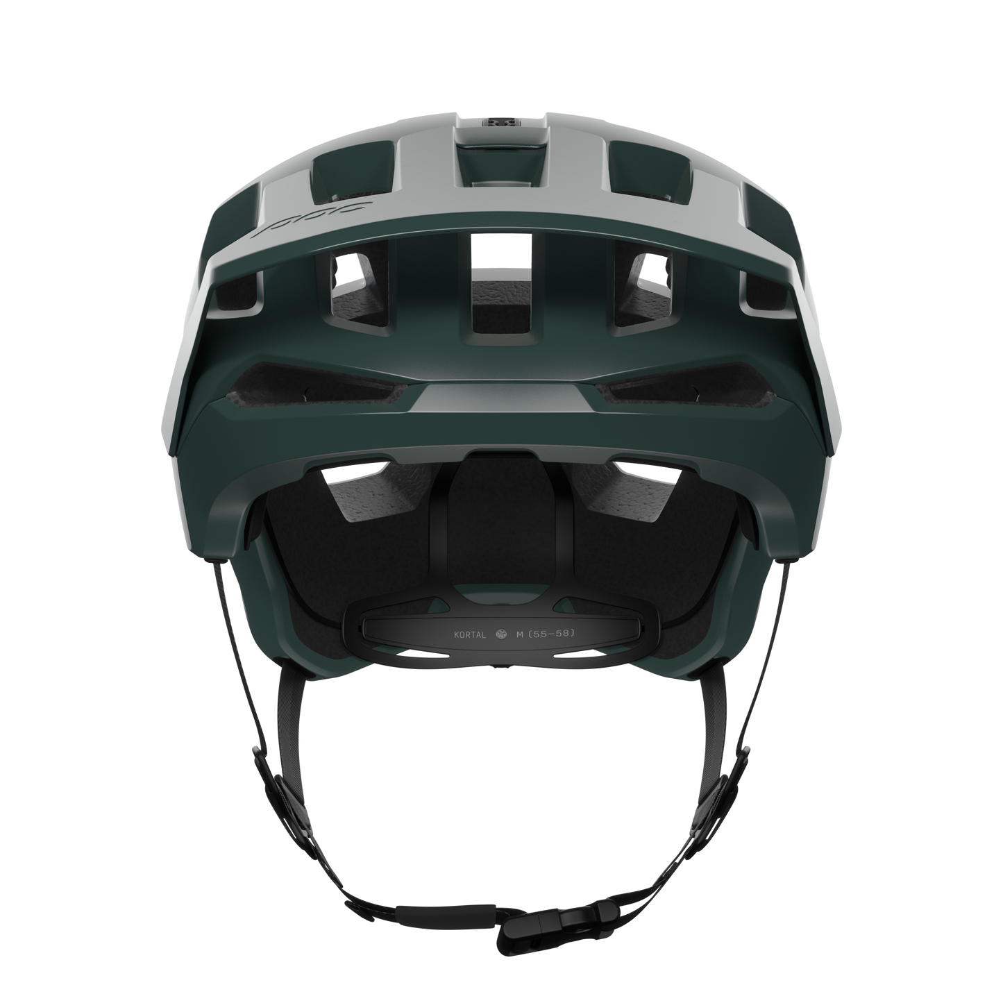 MTB-Helm POC KORTAL RACE MIPS Khaki/Weiß